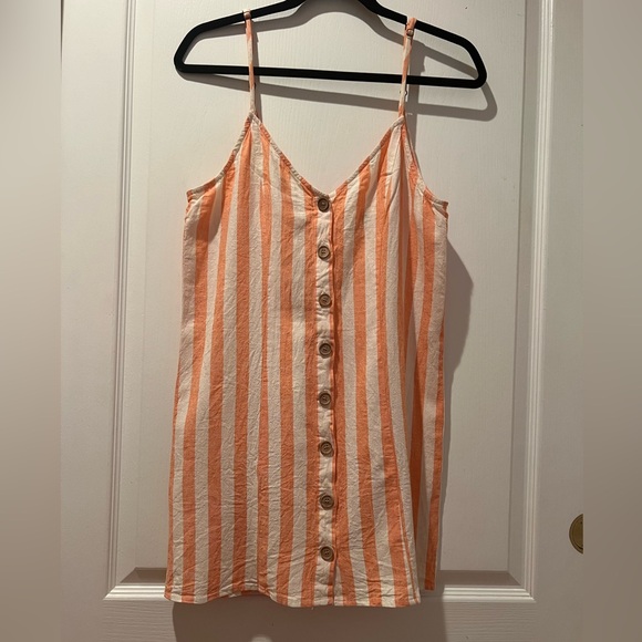 SHOW ME YOUR MUMU Remington Dress in Dreamsicle Stripe Size Medium - Picture 4 of 11